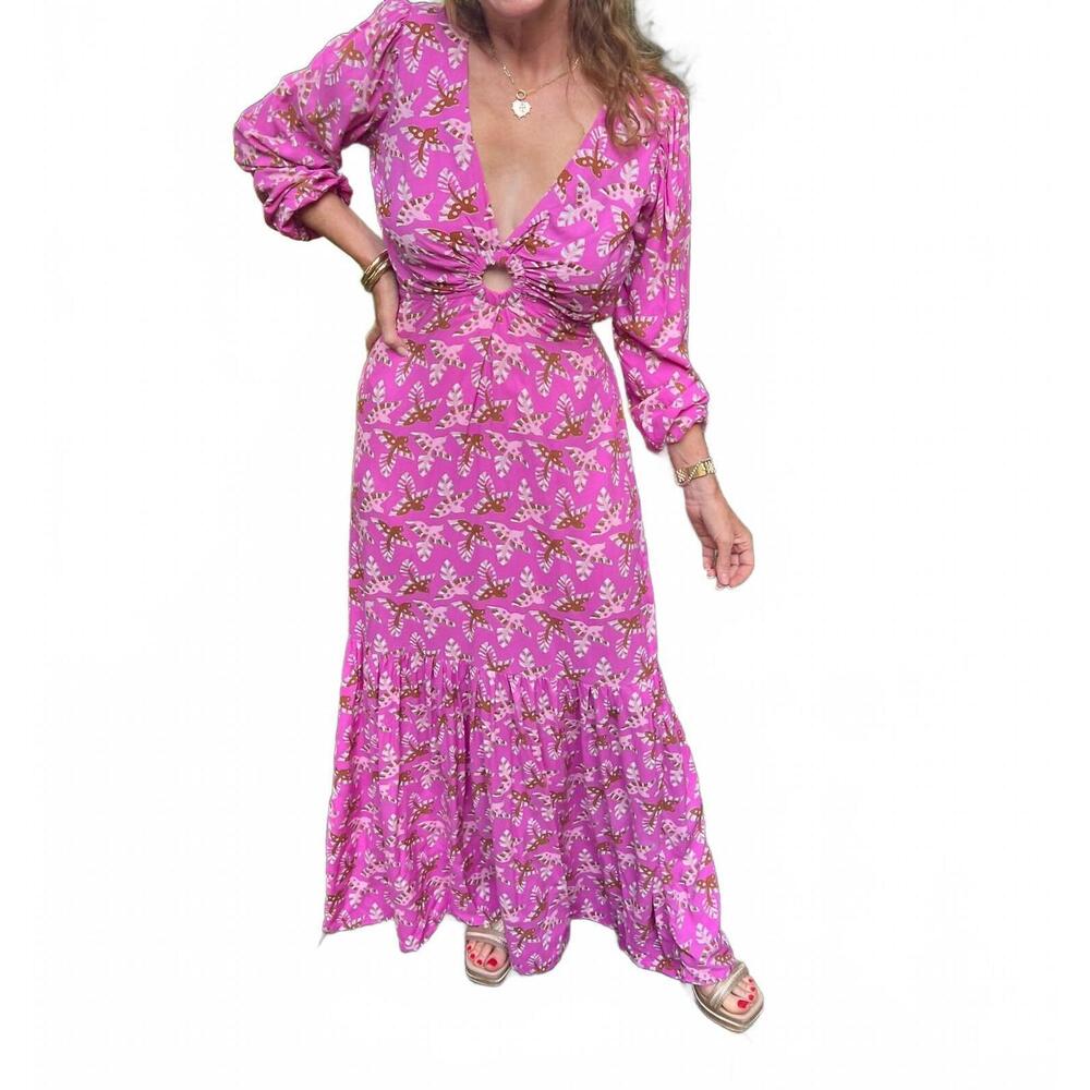 NEW ROMI THE BRAND bolero sophie dress in pink